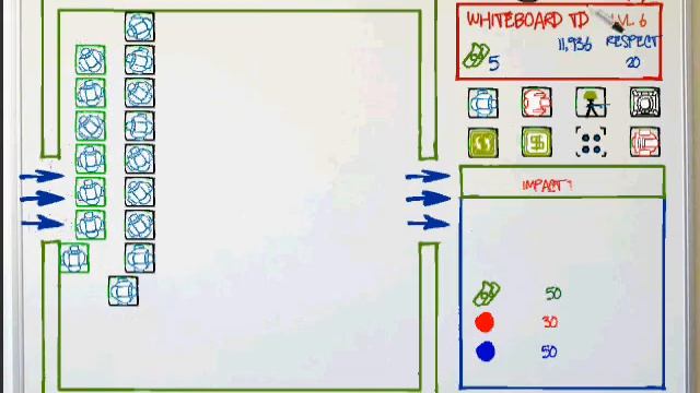 Whiteboard Tower Defense - Card Tutorial! смотреть онлайн