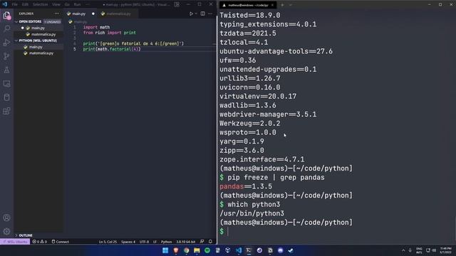 Aprenda em 10min Python libs, pip, virtual env, requeriments.txt смотреть онлайн