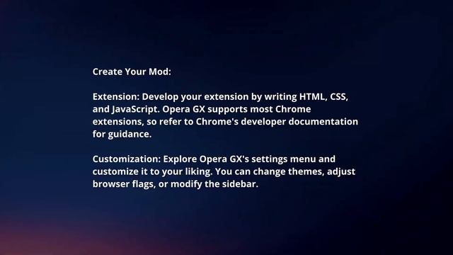 How To Create An Opera GX Mod In 2023? смотреть онлайн
