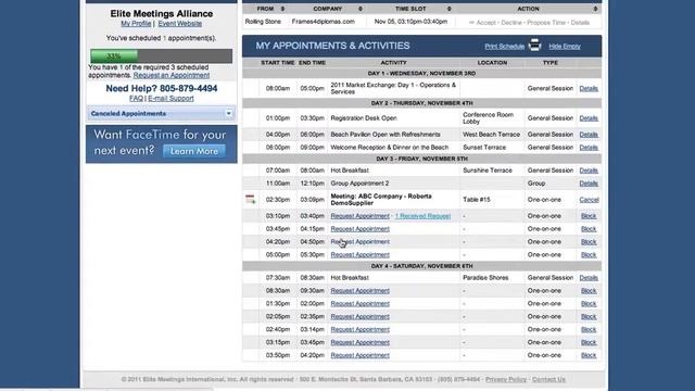 Requesting an Appointment By Time Slot смотреть онлайн