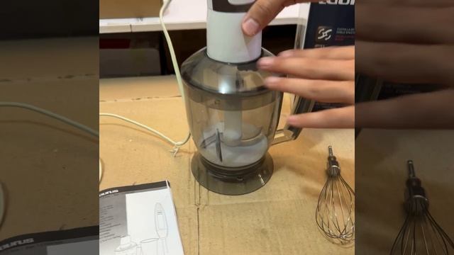 Spain Lot Imported Taurus 3 in 1 Hand Blender Set смотреть онлайн