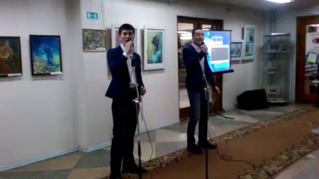 Выступление группы "Аманат" на выставке художницы Нины Олексюк смотреть онлайн