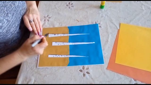 Мастер класс аппликация для детей - Уж небо осенью дышало смотреть онлайн