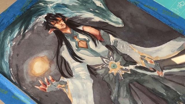 How I Paint Imbibitor Lunae From Honkai Star Rail | Watercolour & Gouache Speedpaint смотреть онлайн