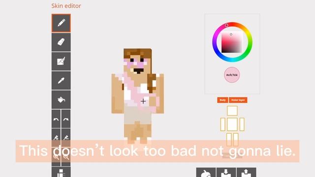 MAKING MY ROBLOX AVATAR AS A MINECRAFT SKIN ? *funny ending* смотреть онлайн