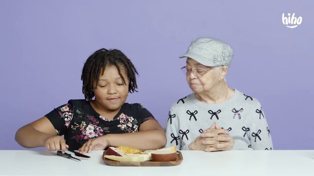 Kids Share Their Favorite Snacks With Their Great Grandparents | Kids Try | HiHo Kids смотреть онлайн