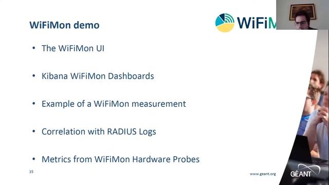 GÉANT Infoshare - Monitoring WiFi network performance with WiFiMon | 5 Nov 2020 смотреть онлайн