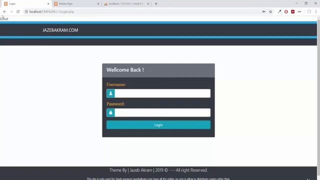 CMS Logging-in Functionality Using PHP смотреть онлайн