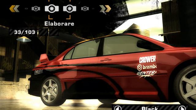 Need For Speed Most Wanted: Mitsubishi Lancer Evolution VIII Tuning