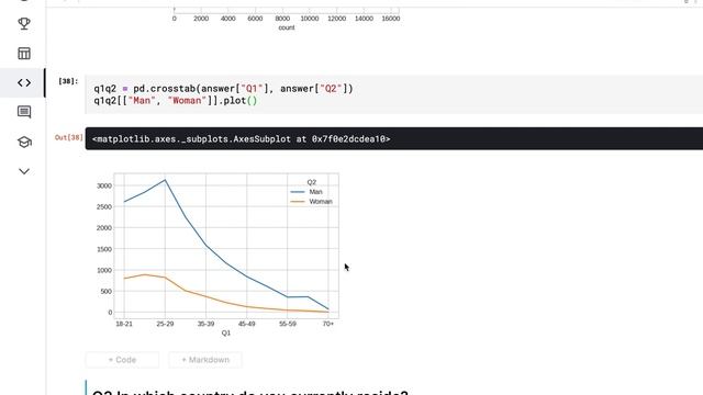 [8/13] 두 개의 변수에 대한 빈도수는 어떻게 구할까? pd.crosstab - 2020 kaggle survey смотреть онлайн