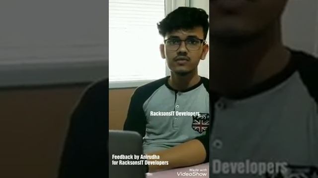 RacksonsIT Feedback by Student( Anirudha )||Industrial Training And Internship||Python смотреть онлайн