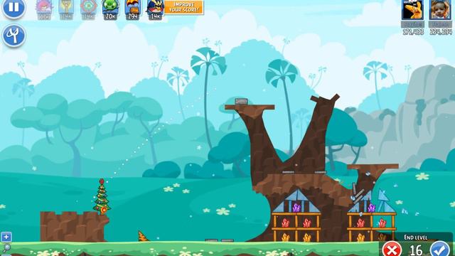 Angry Birds Friends Tournament Level 1 Week 316-A PC Highscore POWER-UP Walkthrough