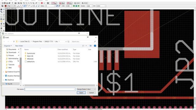 Eagle PCB Tutorial: Layout