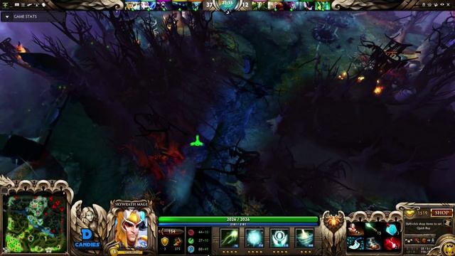Dota 2 | EPIC Black^ Skywrath Mage 45-0-10 Pro Gameplay смотреть онлайн