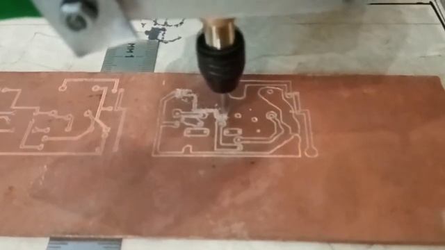 CNC станок 3 в 1 для изготовления печатных плат, фрезеруем печатную плату смотреть онлайн