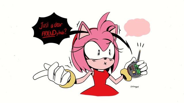 ShadAmy - She's Just a Friend? (Sonic Comic Dub) смотреть онлайн