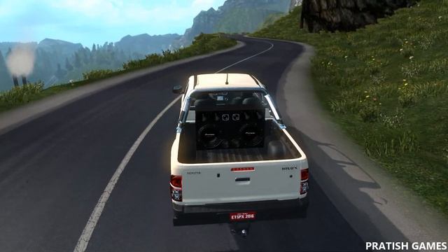 Toyota Hilux Driving in ETS2 | Euro Truck Simulator 2 Car Mod GamePlay - Car Games for PC смотреть онлайн