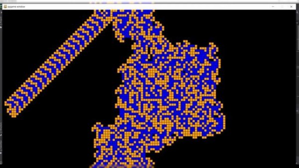 Mуравей Лэнгтона на Python.