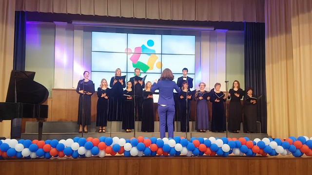 Петь в хоре Модерато может любой желающий! Г.Свиридов Мери. фрагмент. смотреть онлайн