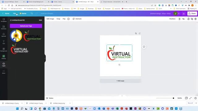 Create Custom Zoom Filters In Canva смотреть онлайн