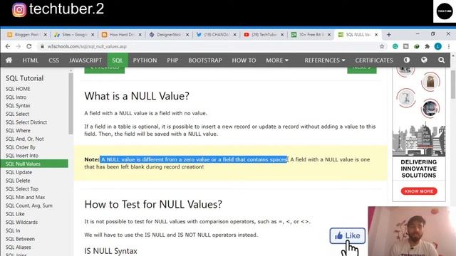 7.Learning SQL with W3Schools || AND, OR, NOT - Delete смотреть онлайн