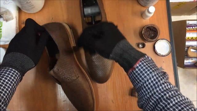 Качественная покраска обуви своими руками смотреть онлайн