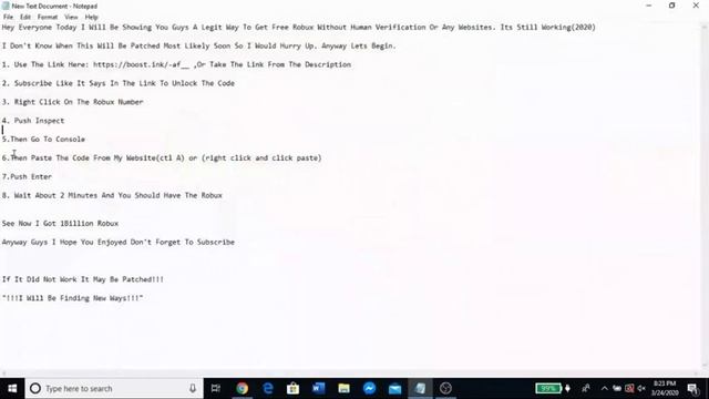 FREE ROBUX HTML SCRIPT STILL WORKING (2020) NO DOWNLOAD NEEDED смотреть онлайн