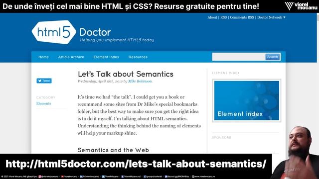 HTML și CSS: de unde înveți cel mai bine? Tutoriale, cursuri, video-uri alese de mine смотреть онлайн