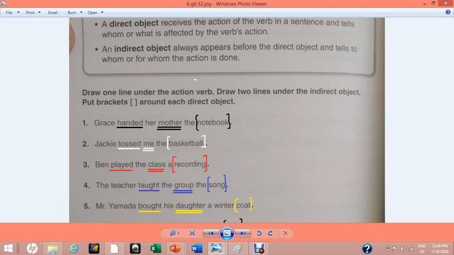 Grade 6 English Grammar Direct and Indirect Objects page 52, Quotation Marks and Dialogues page смотреть онлайн
