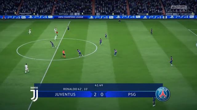 FIFA 19 - JUVENTUS vs Paris Saint Germain | Gameplay HD PS4 смотреть онлайн
