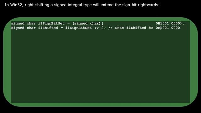 C++: Bit Shifting смотреть онлайн