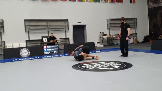 Ивашкин Александр! Первая схватка чемпионата Республики Казахстан по борьбе грэпплинг! TemirPRIDE!