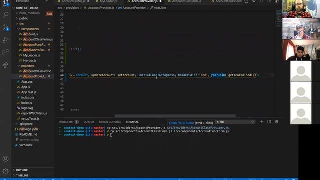 React Context p3 (3/23) смотреть онлайн