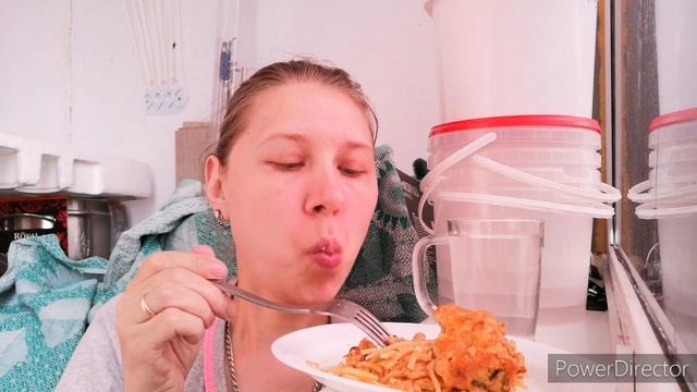 МУКБАНГ МАКАРОННАЯ ЗАПЕКАНКА С КУРИЦЕЙ/MUKBANG MACARONI CASSEROLE WITH CHICKEN/