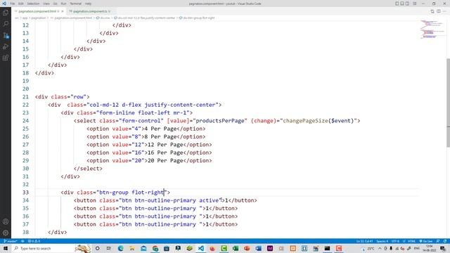 Custom Pagination Angular 14 смотреть онлайн