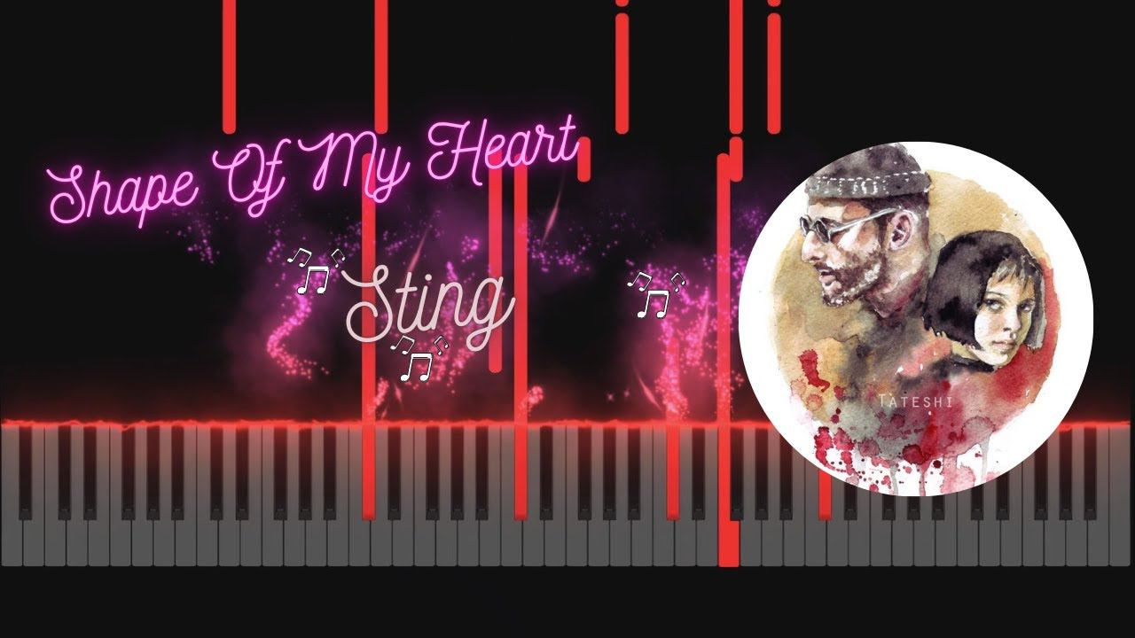 Shape Of My Heart - STING - Leon OST | Piano Cover Tutorial смотреть онлайн