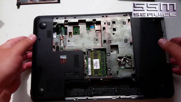 Как разобрать ноутбук HP Pavilion 15 или HP Pavilion 17