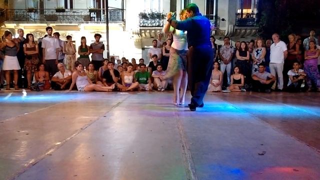 Milonga Placita del Pañuelo Blanco - Laura Sastria y Carlos Estigarribia (13-Dic-2015) смотреть онлайн