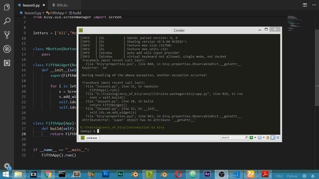 Learn kivy framework in one video смотреть онлайн