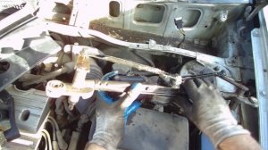 Замена трапеции механизма стеклоочистителей Киа Рио 2