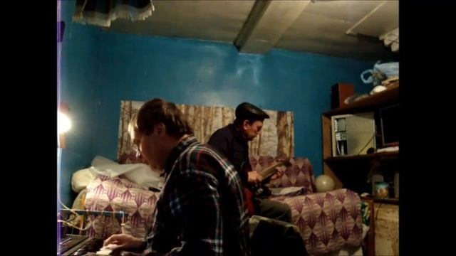 "Лесной закат", инструментальная спокойная мелодия, исполняемая двумя авторами. смотреть онлайн