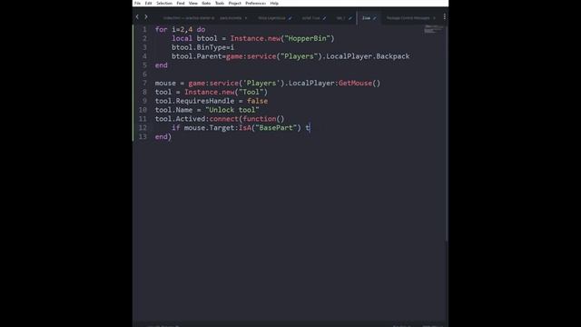 Script Btools Roblox