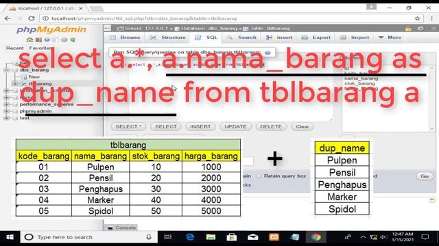 phpMyAdmin - Belajar DQL Untuk Pemula #1 (MySQL - MariaDB) смотреть онлайн