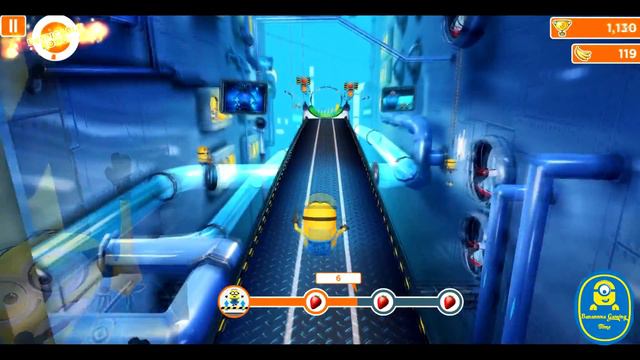 Despicable Me 2 - Minion Rush // Minion fun game // Level 4 // Уровень 4 смотреть онлайн