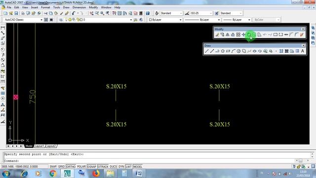 231 DENAH SLOOF BETON AUTOCAD B смотреть онлайн