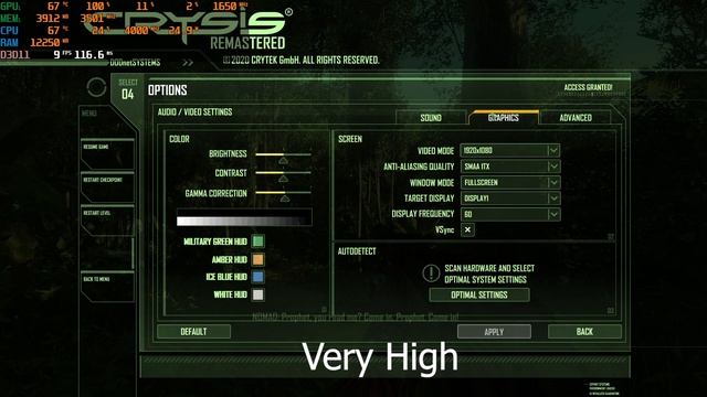 Crysis Remastered | MSI GF63 9SC | 1650 Max q + i5 9300H | 1080P | All Settings Tested| Ray Tacing смотреть онлайн