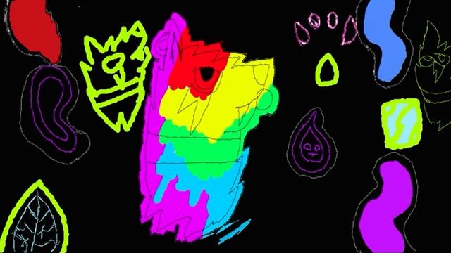 spray paint sketch line art wolf смотреть онлайн
