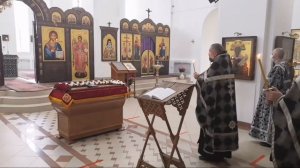 Утреня Великой Субботы с чином Погребения Плащаницы