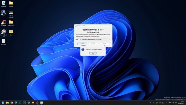 Comment INSTALLER OPTIFINE sur MINECRAFT 1.20 ÉDITION JAVA WINDOWS 11 PC ! (FACILE ET RAPIDE) FR смотреть онлайн