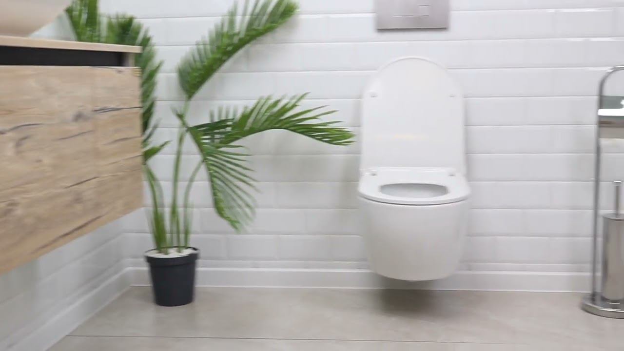 Унитаз подвесной Deep, Quarter Bath смотреть онлайн